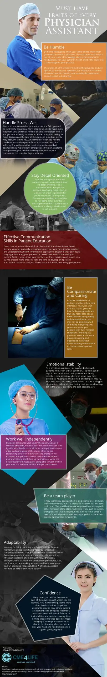 Must-have-Traits-of-Every-Physician-Assistant Infographic