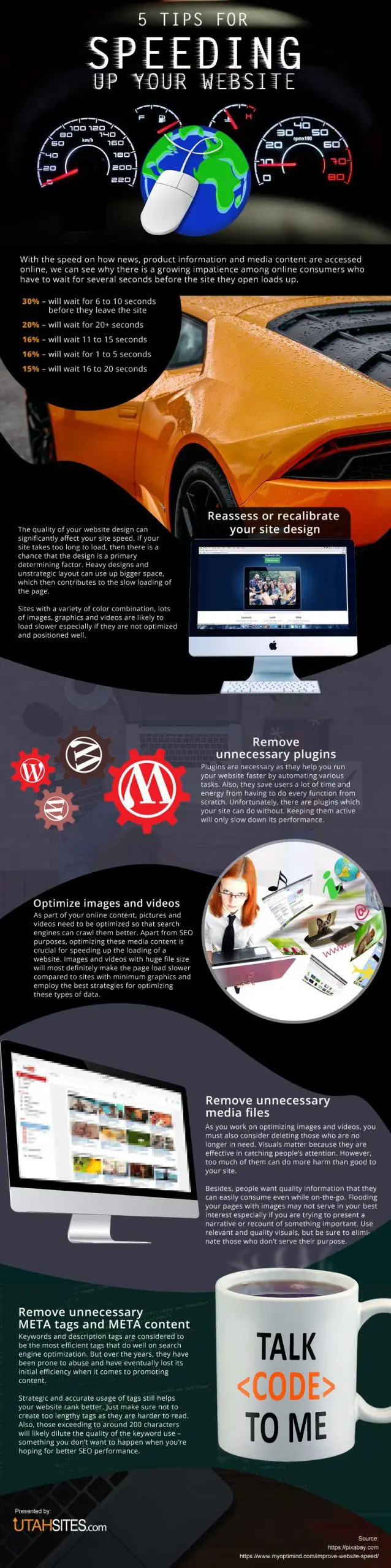 Speeding-up-your-Website Infographic