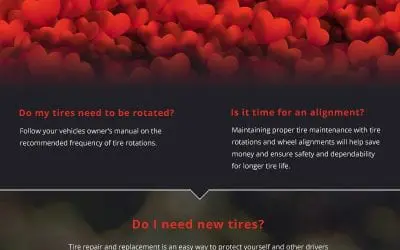 Don’t Let Tire Problems Get in the Way this Valentine’s Day