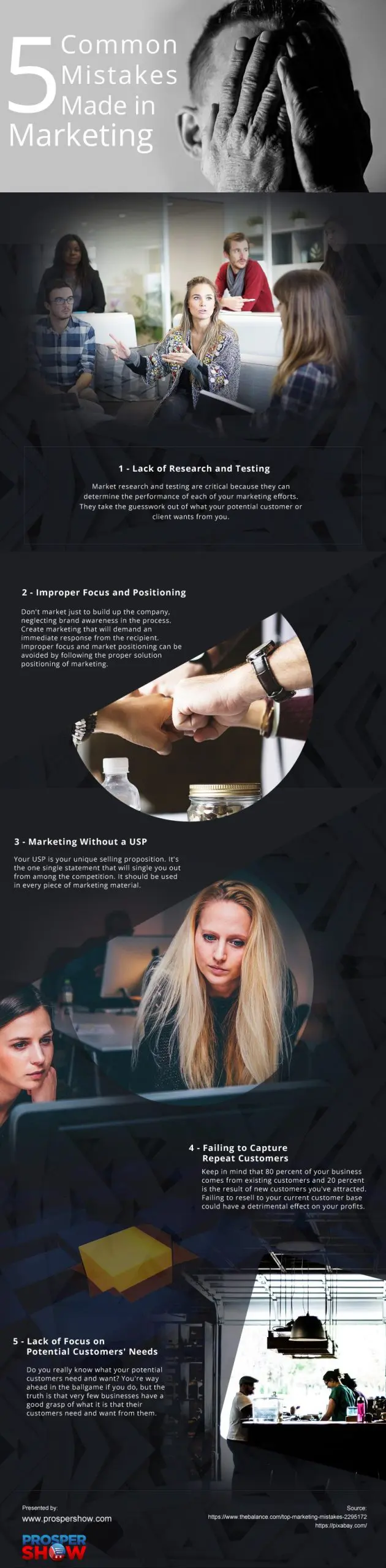 Marketing-Mistakes Infographic