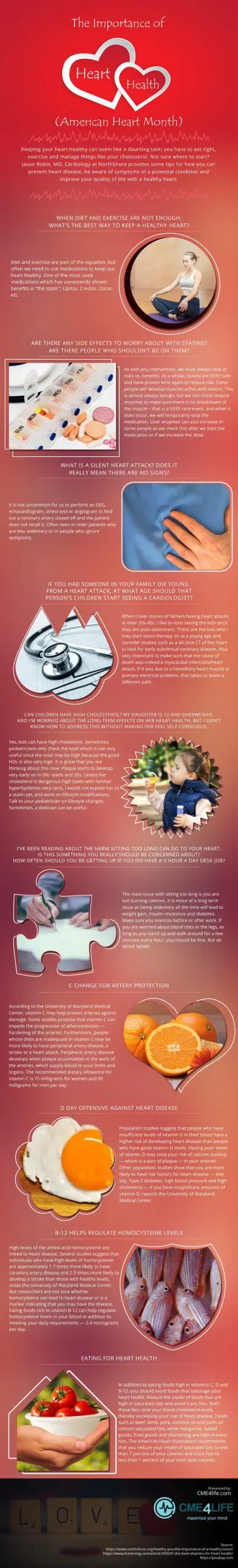 The Importance of Heart Health The-Importance-of-Heart-Health Infographic
