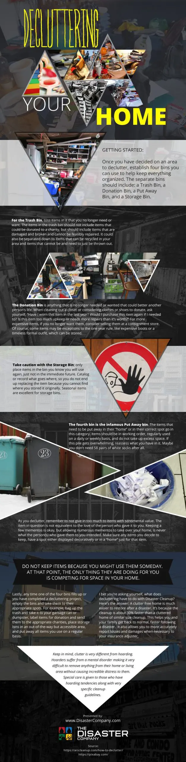 Decluttering-your-Home Infographic