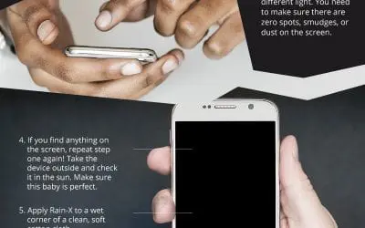 How to Clean Your Phone Screen
