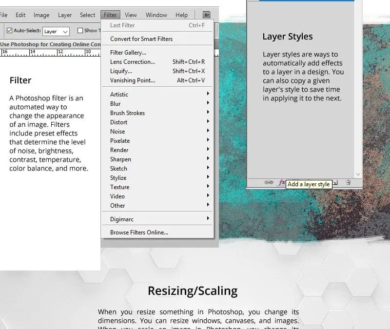 How to Use Photoshop for Creating Online Content