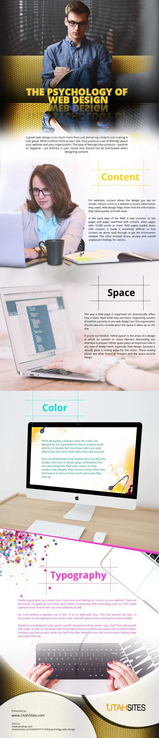 The-Psychology-of-Web-Design Infographic