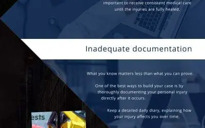 Reasons People Lose Personal Injury Cases