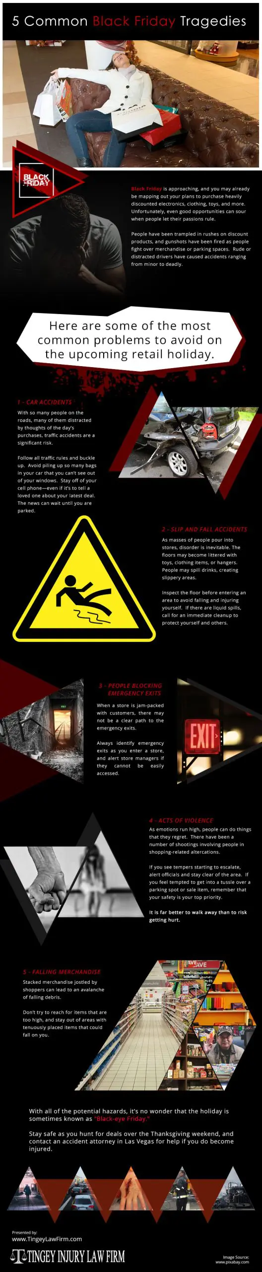 5 Common Black Friday Tragedies Black-Friday Infographic