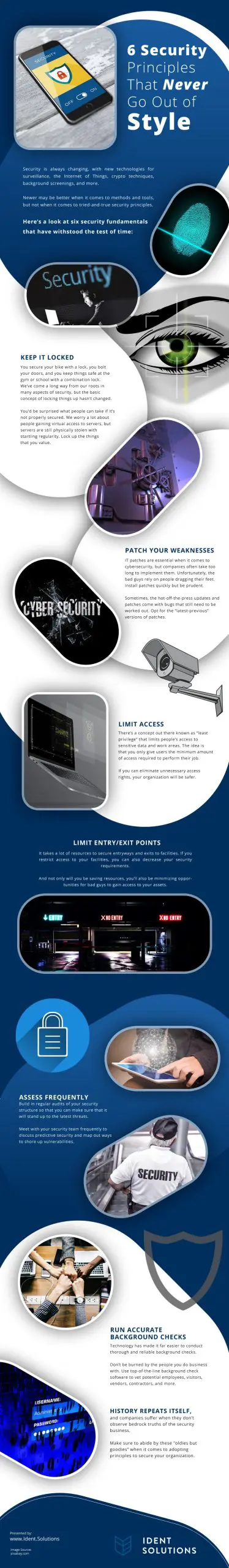 6 Security Principles That Never Go Out of Style Infographic