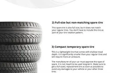 6 Types of Spare Tires