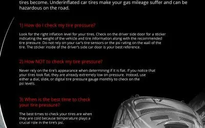 5 Reasons Why Tire Inflation Matters