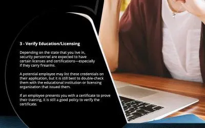 5 Tips When Hiring Security Personnel