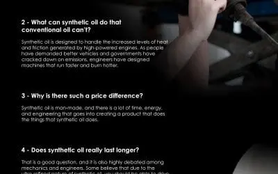 5 Reasons to Choose Synthetic Oil Over Conventional Oil