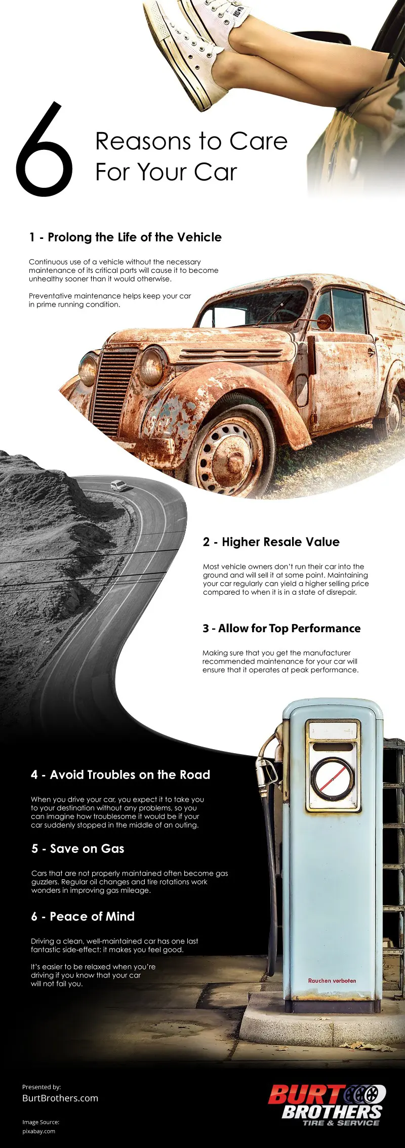 6 Reasons to Care for Your Car Infographic 6 Reasons to Care for Your Car Infographic
