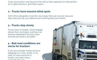 7 Tips to Drive Safe Near Big Rigs