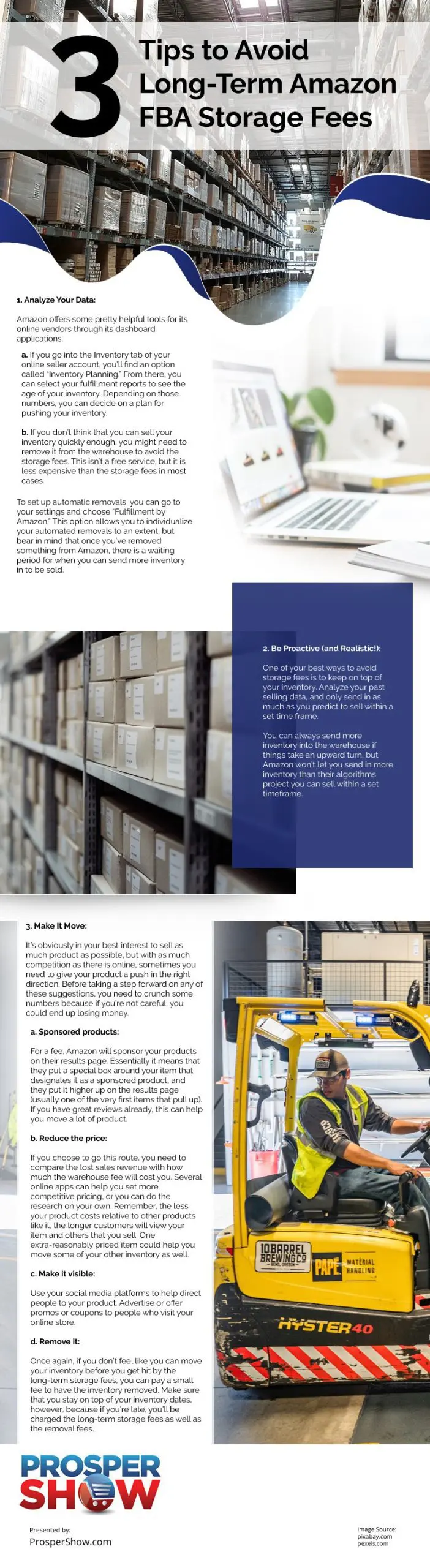 3 Tips to Avoid Long-Term Amazon FBA Storage Fees Infographic