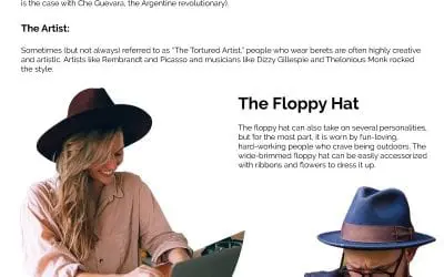 11 Hat Styles And What They Say About Your Personality