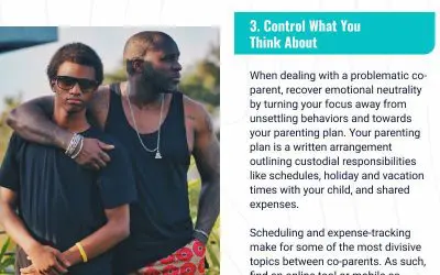 How to Successfully Co-Parent in High Conflict Situations