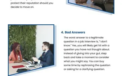 7 Things You Should Leave Out of a Job Interview