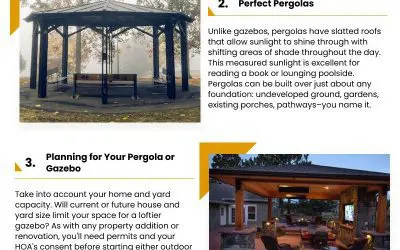 4 Reasons to Have Gazebos or Pergolas