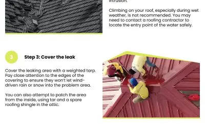 5 Steps to Fix Roof Leakage