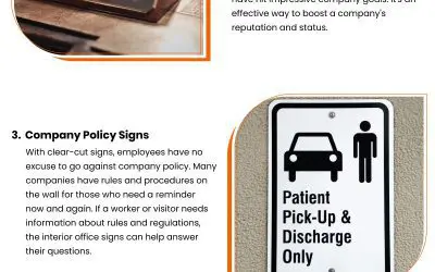 5 Types of Office Interior Signs