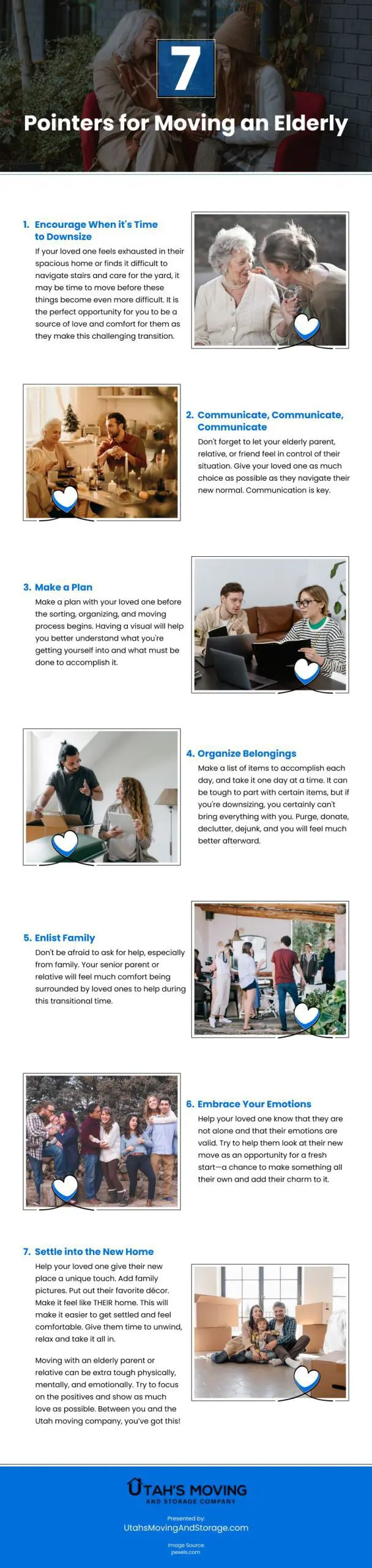 7 Pointers for Moving an Elderly Infographic