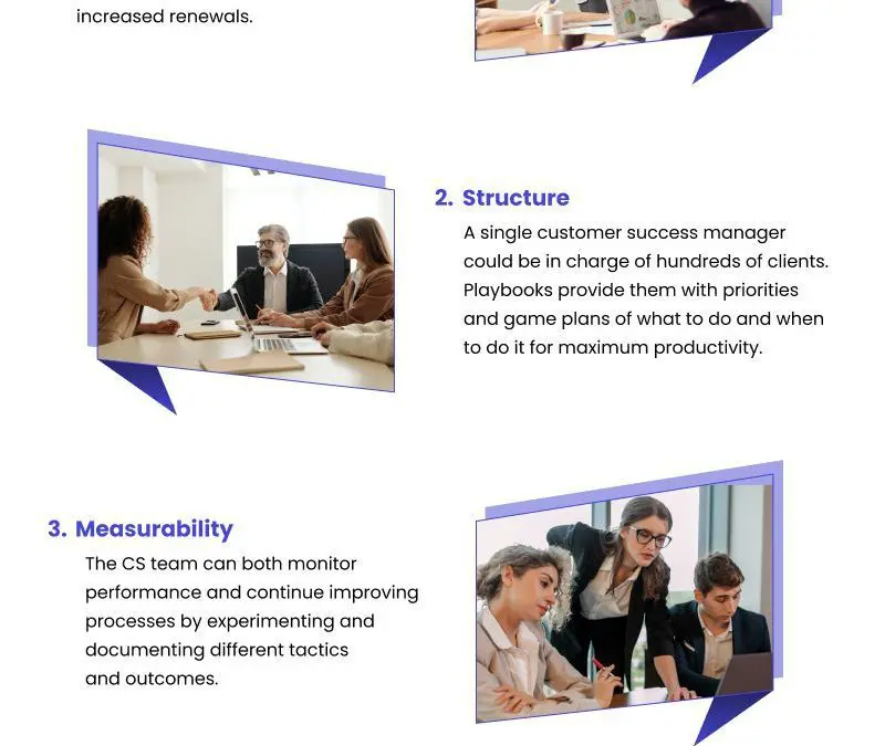 4 Benefits of Customer Success Playbooks