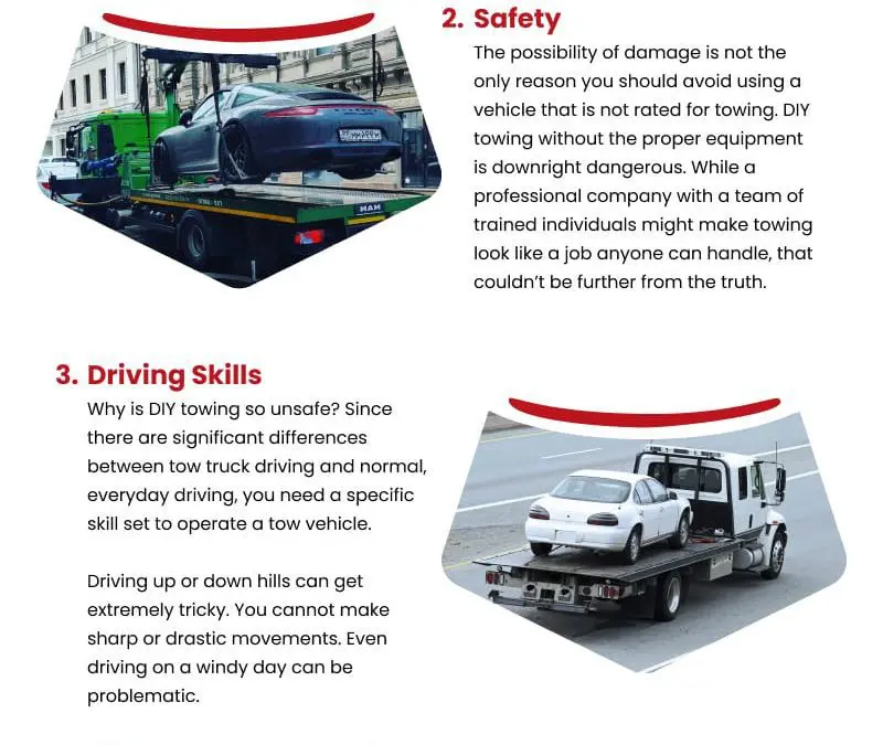 5 Reasons To Avoid DIY Towing