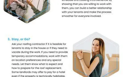 5 Tips for Roof Replacement When You Have Tenants