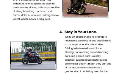 7 Tips to Avoid Motorcycle Injury Accidents in Utah