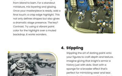 6 Miniature Painting Tricks