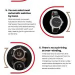 10 Automatic Watch Attributes Infographic