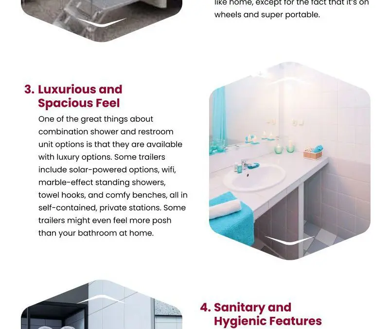 5 Bathroom Combination Trailer Advantages