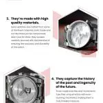6 Swiss Watch Perks 6 Swiss Watch Perks Infographic