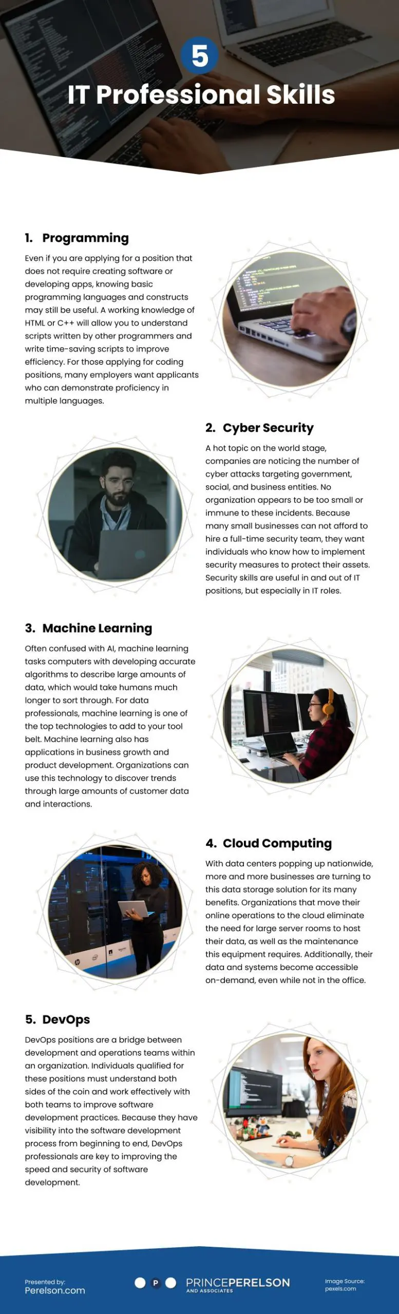 5 IT Professional Skills 5 IT Professional Skills Infographic