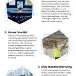 5 Manufacturing Job Opportunities Infographic