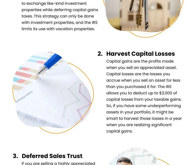 3 Capital Gains Tax Reduction Strategies