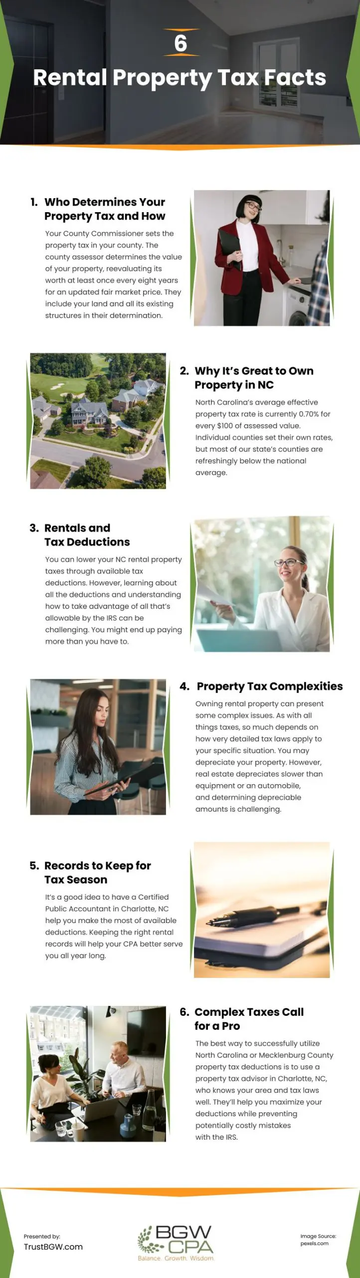 6 Rental Property Tax Facts 6 Rental Property Tax Facts Infographic