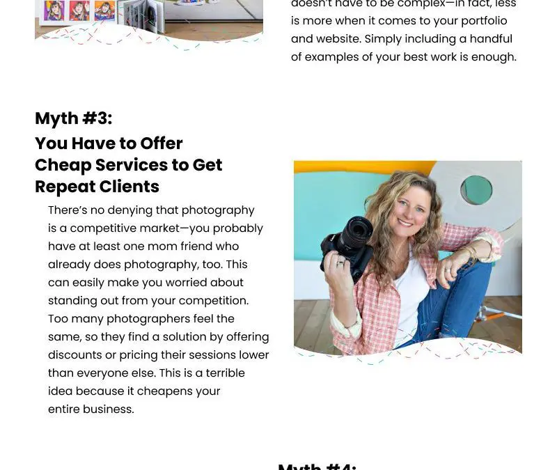 5 Mom Photographer Myths