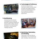9 Skills to Excel in Manufacturing Jobs Infographic