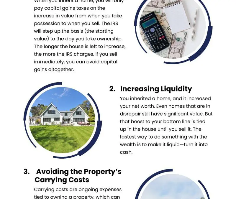 3 Reasons to Sell Inherited House Fast