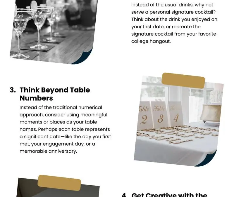 5 Ways to Personalize Your Wedding