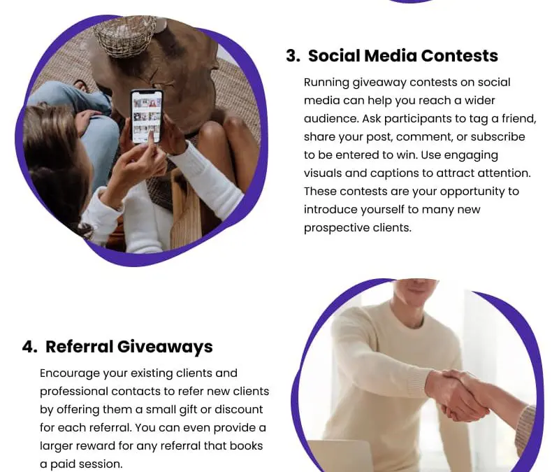6 Hypnotherapy Giveaway Ideas