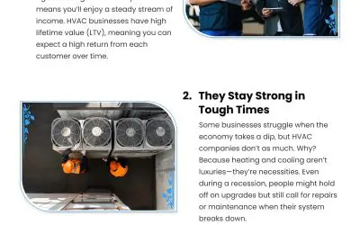 3 Reasons to Acquire HVAC Businesses