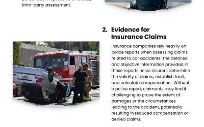 3 Ways Police Reports Impact Car Accidents