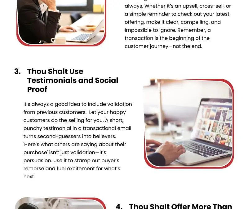 5 Ways to Turn Transactional Emails into Profit