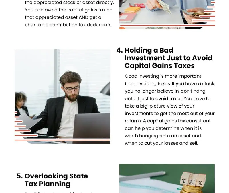 7 Common and Costly Capital Gains Mistakes