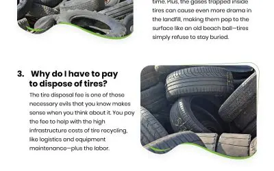5 FAQs About Scrap Tires