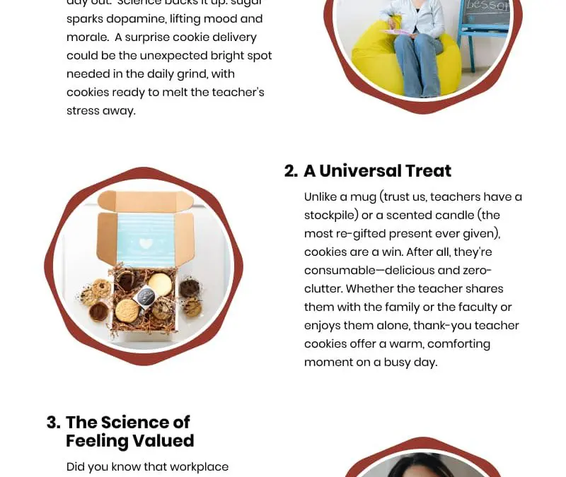 3 Ways Cookies Brighten a Teacher’s Day