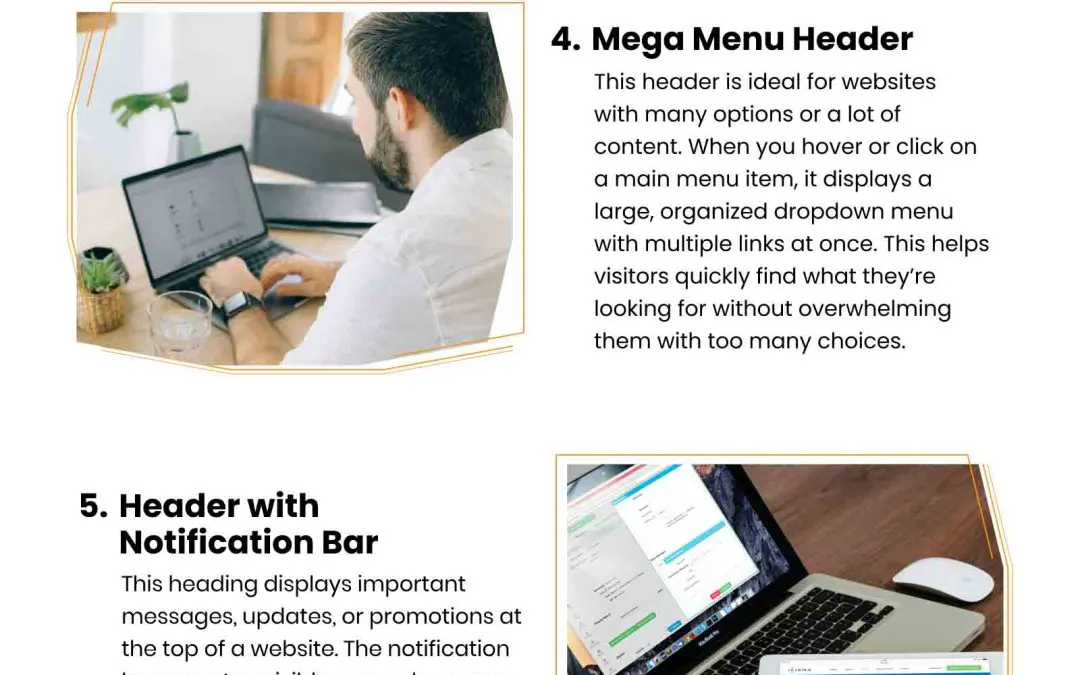 8 Header Options for Your Website